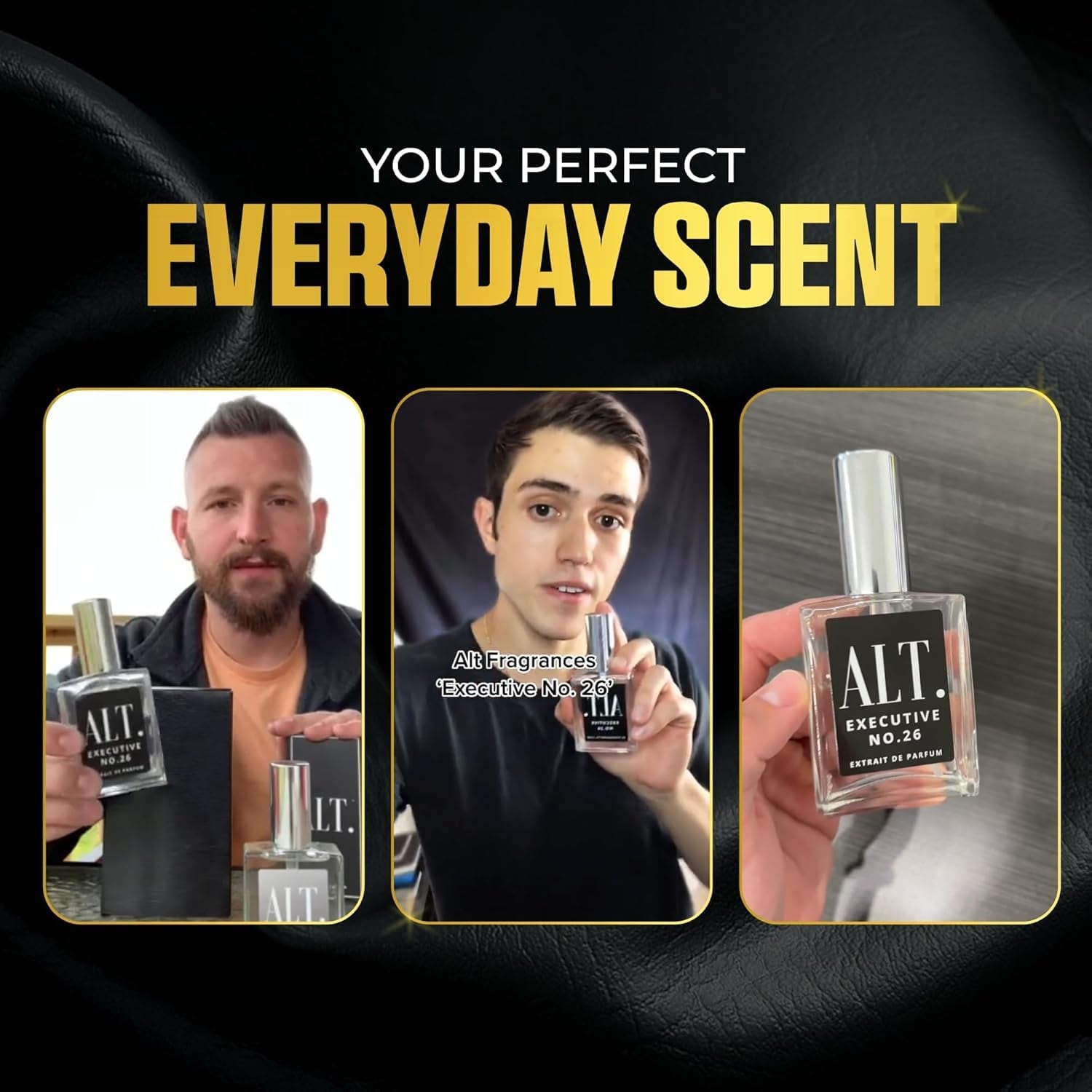 ALT. FRAGRANCES Executive No. 26 - Inspired by Avntus, Perfume for Men, Extrait De Parfum, Long Lasting Woody Fruity Perfume for Men with Bergamot, Pineapple & Oakmoss, 60Ml