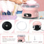 Cotton Candy Machine,Pink Cotton Candy Maker 500W Candy Floss Sugar Maker Machine Birthday Party Gift