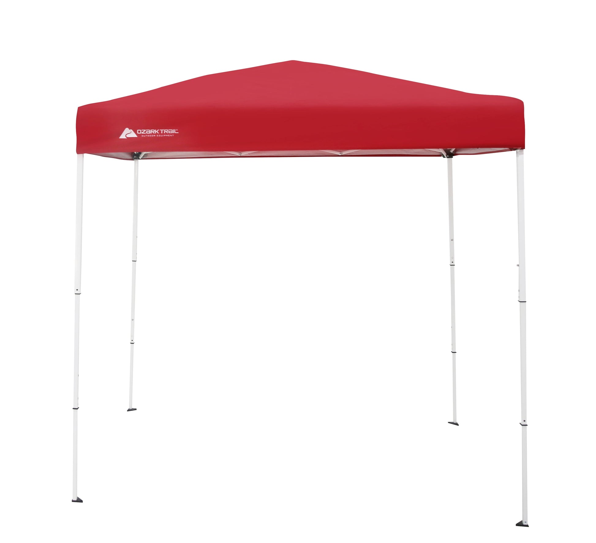 Ozark Trail 4' X 6' Instant Pop-Up Canopy Outdoor Shading Shelter, Brilliant Red