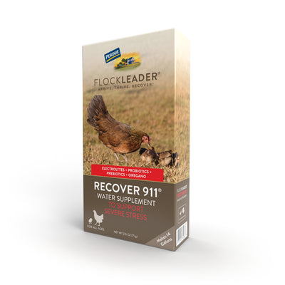 Flockleader® Recover 911 Poultry Supplement, 2.5 Ounce