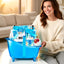 Mothers Day Gifts for Women Bath & Body Gift Set, Bath Basket Spa Kit Gifts for Her Him Birthday Gift for Woman, Self-Care Home Spa Kit, 8Pcs Christmas Gift for Women Ocean Vanilla, Spa Gift Baskets