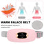 Electric Heating Menstrual Vibration Pad Belt for Period Pain Relief Cramps US