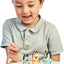 Bluey Family Figure 4-Pack, Poseable Toys with Bingo & Bandit