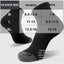 FITRELL 6 Pack Men'S Athletic Ankle Socks Cushioned Sports Running Socks 7-9/9-12/12-15