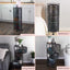 5 Tier Rolling Kitchen Cart, Black