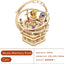 ROKR Rotating Starry Night Mechanical Music Box 3D Wooden Puzzle Assembly Model Building Kits Toys For Children Kids - AMK51
