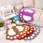 Bathroom Rugs Mats Water Absorbent Non-Slip Mat Used in Bathroom, Shower, Room, Etc.Soft Microfiber Bath Mat Machine Washable Bath Mat Bathroom Mat (Pink, 19X26'')