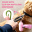 Dyforce 600 Count Dog Poop Bags Rolls with Dispenser Pink | Scented Leak Proof Pet Waste Poop Bags for Dogs 13X9", Extra Thick and Large Doggy Cat Litter Bags for Poops with Holder
