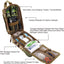 EVERLIT 250 Pieces Survival First Aid Kit IFAK EMT Molle Pouch Survival Kit Outdoor Gear Emergency Kits Trauma Bag for Camping Boat Hunting Hiking Home Car Earthquake and Adventures