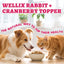 Wellix Rabbit & Cranberry Freeze Dried Dog & Cat Treats - Grain Free 4.59Oz