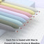 8Pcs Gel Pens - 0.5Mm Black Ink Pens Fine Point Smooth Writing, Quick Drying Journaling Pens, Cute School & Office Pens for Gift