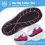 Mishansha Water Shoes for Women Men, Quick-Dry Barefoot Swim Shoes with Drainage Holes, Lightweight Aqua Shoe for Beach Pool River Boating Yoga Walking