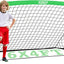 Kids Soccer Goal for Backyard, 6×4FT Easy Foldable Soccer Practice Net with Portable Carrying Bags for Toddler Youth Adult Soccer Training Equipment Outdoor Sports Game