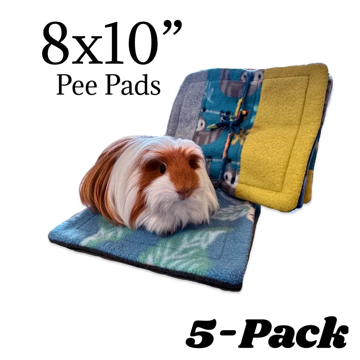 Premium-Quality Triple Layered Pee Pads for Small Pets - Gallopingguinea