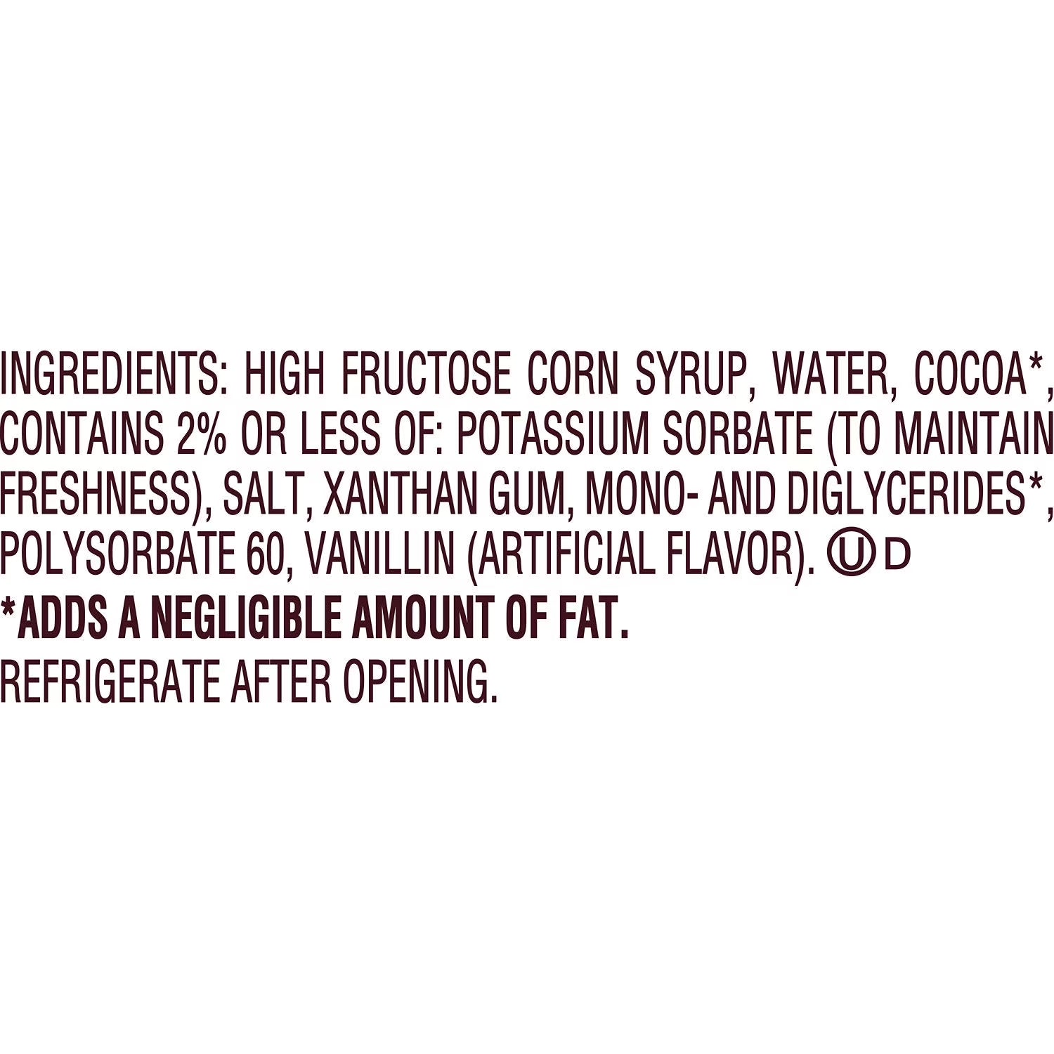 (2 Pack) Hershey'S Chocolate Flavored Syrup, Bulk Jug 7 Lb 8 Oz