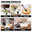 Vesteel 35PCS Mixing Bowls with Lids Set, Stainless Steel Nesting Salad Prep Bowls Attach with 3 Graters & Kitchen Utensils for Mixing Serving Grating, Size 4.5/3.5/3/2.5/1.5/1.2/0.7 QT, Black