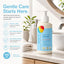 Sonett Organic Sensitive Line: Hand Soap, Dishwashing Liquid, Laundry Liquid for Wool & Silk, Foam Soap - Eco-Friendly, Hypoallergenic, Biodegradable