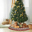 Christmas Tree Skirt 48 Inch Red Traditional Christmas Tree Decorations