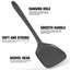 Silicone Cooking Utensils Set - Heat Resistant Kitchen Utensils BPA Free,Turner Tongs,Spatula,Spoon,Brush,Whisk,Kitchen Utensil Gadgets Tools Set for Nonstick Cookware,Dishwasher Safe (Gray)