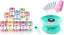 Cotton Candy Express Floss Sugar Variety Pack with 10 Total 11Oz Plastic Jars Flossing Sugars Bundled with Cotton Candy Express CC1000-S Cotton Candy Machine, Teal.