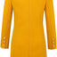 IDEALSANXUN Womens Fall Winter Wool Coats Double Breasted Midi Peacoat Trench Coats