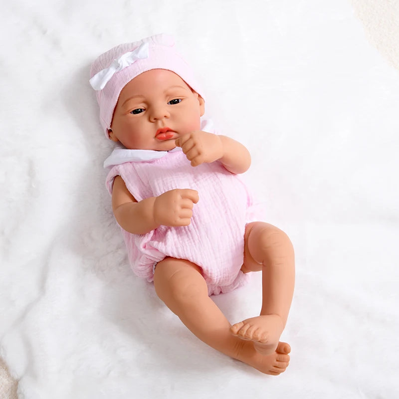 15.75Inch Dolls 40Cm Reborn Dolls Dolls Toys Lifelike Reborn Dolls Full Body Vinyl Dolls Cute Doll Toys Birthday Gift for Women