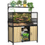 Reptile Tank Stand Terrarium Stand with Accessories Storage 48" X 24" Tabletop