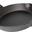 Mirro MIR-19052 10" Pre-Seasoned Ready to Use round Cast Iron Skillet with Helper Handle, Black