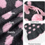 KYEESE Dog Sweaters with Leash Hole for Small Dogs Turtleneck Dog Sweater Dress for Girl Polka Dot Knit Pullover Doggie Sweater Warm Pet Sweater