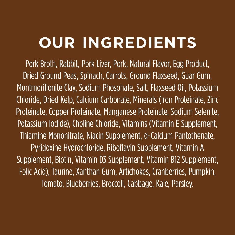 Instinct Original Minced Natural Wet Cat Food, Grain Free Recipe - Real Rabbit, 3.5 Oz. Cups (Pack of 12)