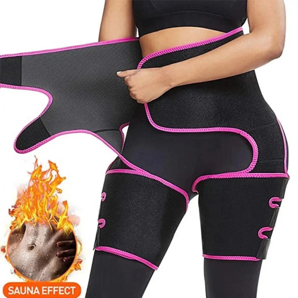 Waist Trainer 3-In-1 Thigh Slimming Body Shaper Trimmer Butt Lifter Shapewear