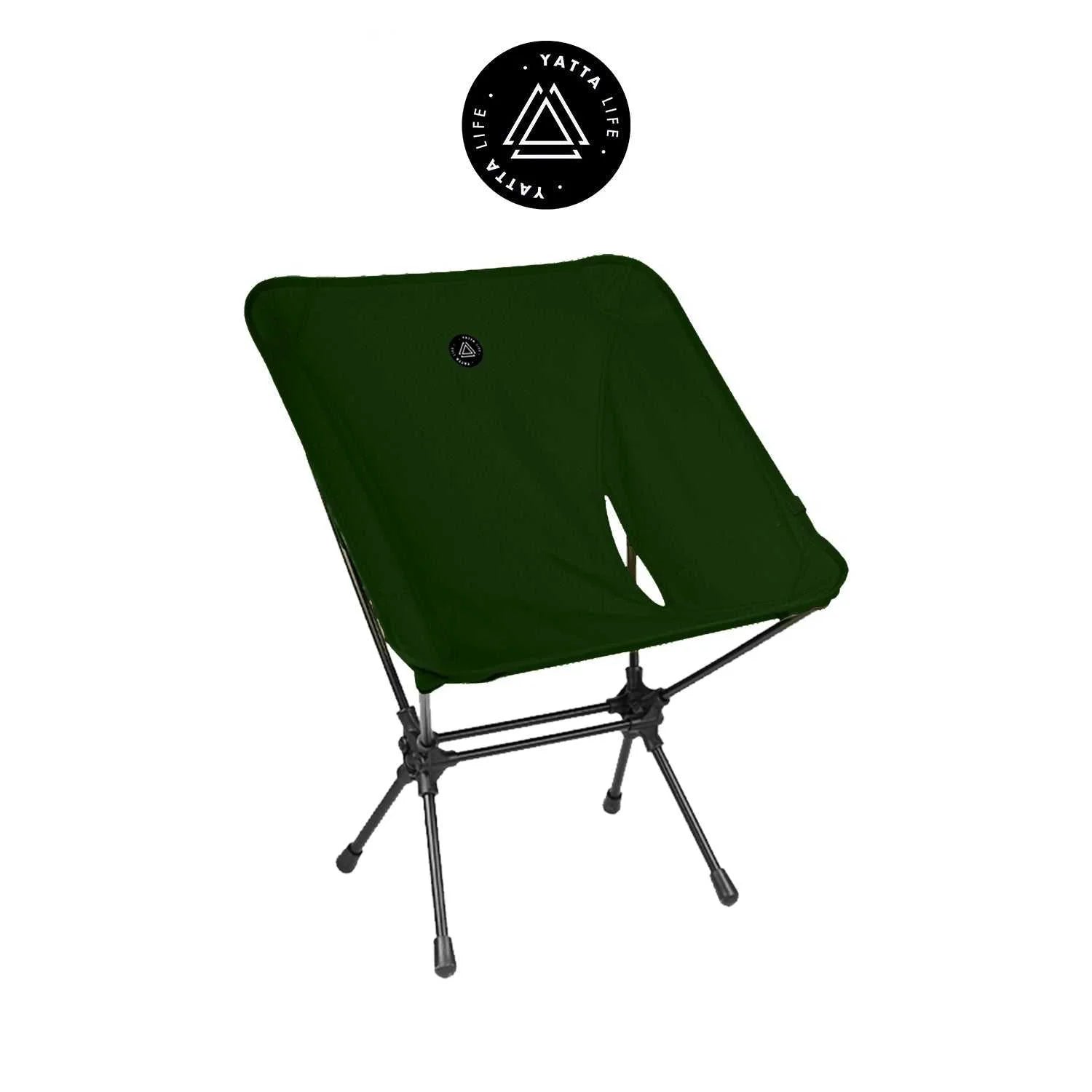 Experience Ultimate Comfort with Our Lightweight Army Green Folding Camping Chair - Perfect for Outdoor Adventures!