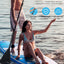 Naipo Inflatable Paddle Board Stand up Paddle Board 6 in Thick with Sup Accessories and Carry Bag and Fast Pumping for Adults and Youth