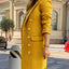 IDEALSANXUN Womens Fall Winter Wool Coats Double Breasted Midi Peacoat Trench Coats