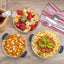 Moss & Stone 3-Piece Kitchen Glass Casserole Dish Set with Lids, Oven & Microwave Safe