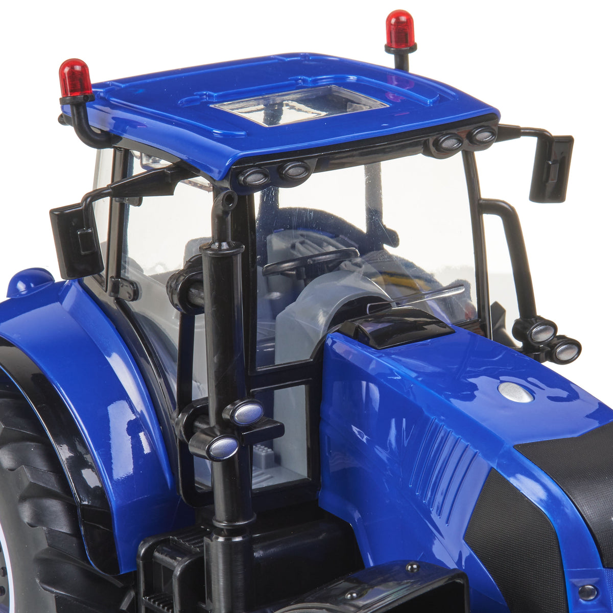Adventure Force Blue Farm Tractor – Play Vehicle with Lights & Sounds