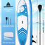 Naipo Inflatable Paddle Board Stand up Paddle Board 6 in Thick with Sup Accessories and Carry Bag and Fast Pumping for Adults and Youth