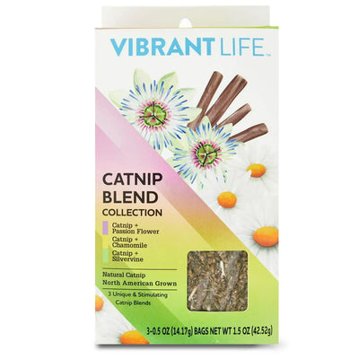 Vibrant Life Catnip Blends Collection, 0.5Oz, 3 Pack, Variety