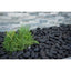 Polished Black 0.25 Cu. Ft. per Bag (0.5 In. ) Bagged Landscape Pebbles (1 Bag/0.25 Cu. Ft)