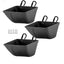 Hanging Feeder Trough for Poultry Goat Sheep Deer and Small Livestock PP Plastic Easy Mounting Feed Container