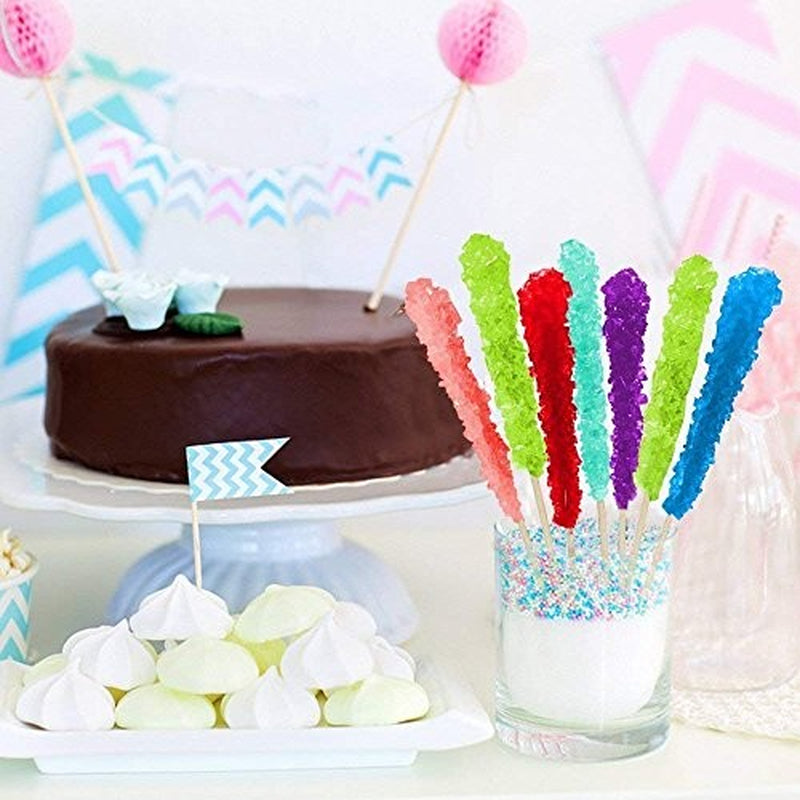 Extra Large Rock Candy Sticks - Candy Buffet - 36 Espeez Assorted Sticks - For
