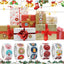 Christmas Gift Box 500Pcs round Labels Christmas Sticker Candy Bag Flower Gift Box Cake Boxes Packaging New Year Stickers