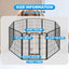Dog Fence, 4/6/8/12/16 Panels 24"\32"\40"H Foldable Dog Playpen, Exercise Heavy Duty Metal Dog Cage for Yard, Lockable Double Door Pet Fence Indoor Outdoor Dog Pen for Large Medium Small Animals Pet