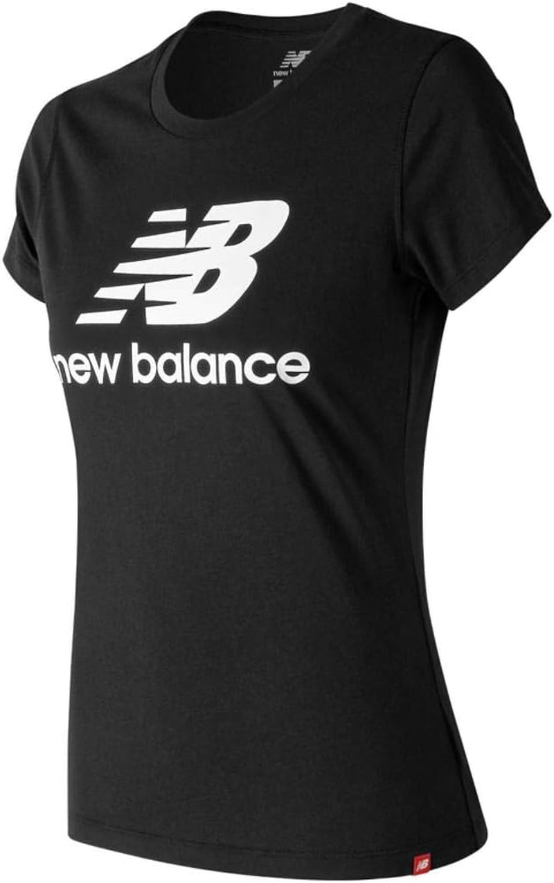 New Balance Women'S Nb Essentials Stacked Logo Tee