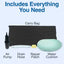 Portable Ice Bath 1-Person 0-Jet Cold Tub/Hot Tub Spa with Cover and Carry Bag