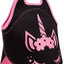 Moonmo Cute Unicorn Face Diamond Sequins Waterproof Princess School Backpack Set Girls Book Bag