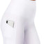 CADMUS Women'S High Waist Spandex Yoga Shorts for Bike Running Two Side Pockets