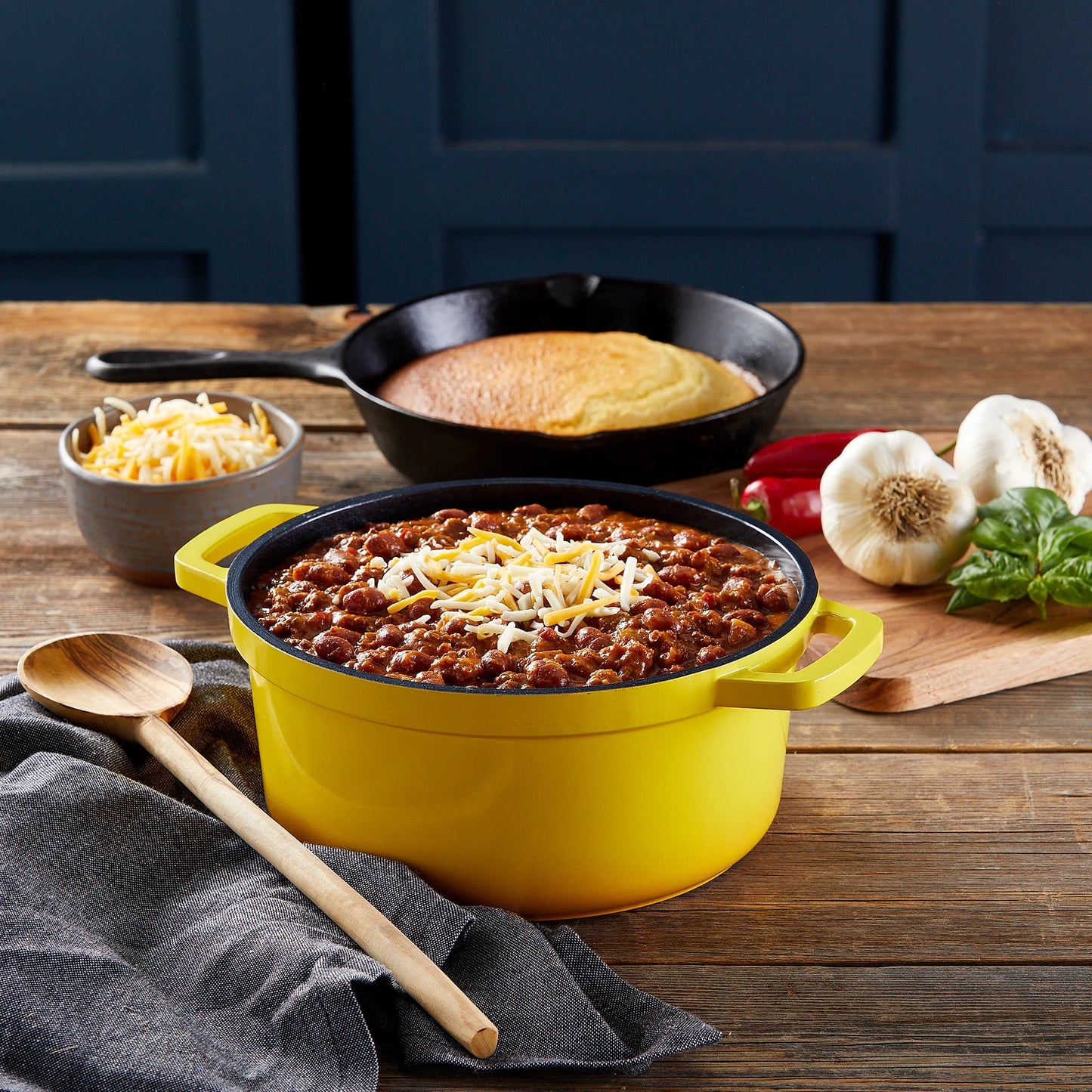 (6 Pack) Yellowstone Angus Beef Chili with Beans 15 Oz. Can Savory