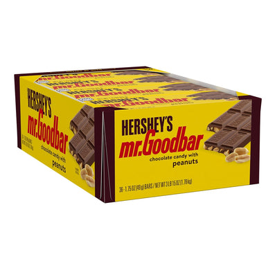 MR. GOODBAR Chocolate with Peanuts Candy Bars, 1.75 Oz (36 Count)