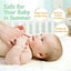 Cornstarch Baby Powder, Soothe & Protect Diaper Area, No Talc Hypoallergenic Dusting Powder, Help Prevent Diaper Rash with Zinc Oxide & Aloe, Gentle Absorb Sweat & Anti-Chafe for Sensitive Skin, 2Pack